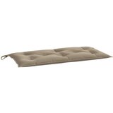  The Living Store Blazina za vrtno klop taupe 110x50x7 cm oxford tkanina - Blazina Za Vrtno Klop, (21449166) | Shoptok.si