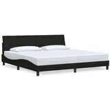  Okvir za krevet bez madraca crni 200x200 cm od tkanine | shoptok.hr