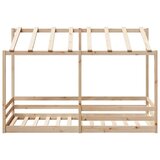  Dječji krevet s krovom 100 x 200 cm od masivne borovine | shoptok.hr