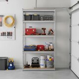 Humberg metalna polica za odlaganje 183 x 90 x 40 cm HR-853 srebrna | shoptok.hr