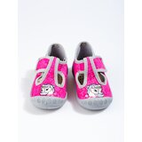 SHELOVET Slippers for a girl on velcro pink unicorn | shoptok.hr