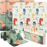 AIYAPLAY Otroška igralna podloga 196 x 176 x 1,5 cm zložljiva dvostranska podloga za plazenje, nedrseča, (5000242165) | Shoptok.si