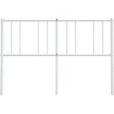  Metalno zamjensko uzglavlje bijelo 135 cm | Shoptok.si