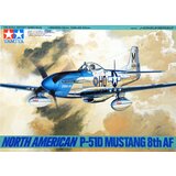 Tamiya 1:48 US North American P-51D Mustang Cene