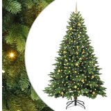  Umjetno božićno drvce s stalakom Zelena 240 cm PE i PVC | shoptok.hr