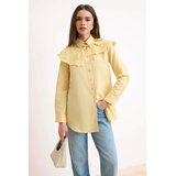 Trendyol Modest Ženska košulja Tctss26Tg00039, Žuta Cene