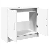 Ormarić za umivaonik bijeli 63 x 29 x 55 cm konstruirano drvo | shoptok.hr