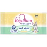 Becollino vlažne maramice calm & care sensitive 60kom u