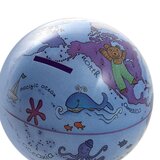 Tecnodidattica globus mappa&amp;mondo hranilnik, 11 cm, angleški | Shoptok.si