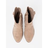 SEASTAR Beige suede cowboy boots | ePonuda.com