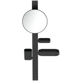 Ideal Standard Mat crna metalna zidna kupaonska polica ALU+ – u