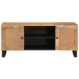TV ormar s policom Smeđa 105 x 33 5 x 46 cm Čvrsto drvo manga | shoptok.hr