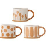 Bloomingville Oker rumene lončene skodelice v kompletu 3 ks 450 ml Linora – | Shoptok.si