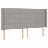  Krevet box spring s madracem LED svjetlosivi 160x200 cm tkanina | shoptok.hr