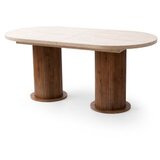Hanah home Trpezarijski sto na razlvačenje Gusto 2953, 180x77x90 cm, Bež | Eponuda.ba