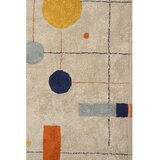 Lorena Canals Bež periv/ručno rađen pamučan tepih 120x160 cm Geometrical Shapes – | shoptok.hr