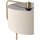 Ellos Home Kremno bela/medeninasta tekstilna stoječa svetilka (višina 160 cm) Josho – | Shoptok.si