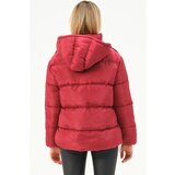 Dewberry Z6769 WOMEN'S COAT-BURGUNDY | Shoptok.si