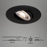 BRILONER Komplet 3x prigušiva LED kupatilska svetiljka LED/4,9W/230V IP23 | Eponuda.com