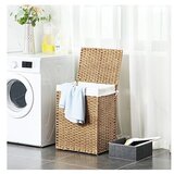 Songmics Košara za perilo Ratan 90L naravna, LCB51NL | Shoptok.si