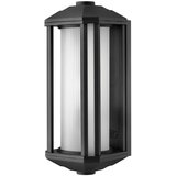 Quintiesse QN-CASTELLE-M-BLK-spoljašnja zidna svetiljka CASTELLE M 1xE27/60W/230V IP44 crna | Eponuda.com