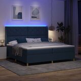  s opruga kutije s LED trakama Plava 200 x 200 cm tkanina | shoptok.hr
