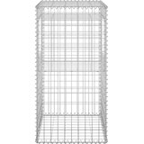 vidaXL Gabionska košara steber 50x50x100 cm železo | Shoptok.si
