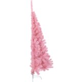 Umjetna preddekorirana božićna jelka Roza 240 cm PVC | Shoptok.si