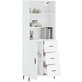 vidaXL Visoka komoda bijela 69 5x34x180 cm konstruirano drvo | shoptok.hr