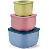guzzini Eco Store & More 3-dalni set posod za shranjevanje - Globoka, modra Cene