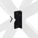  Noge blagovaonskog stola u obliku pauka, bijele, 150x78x(72-73) cm, čelik | shoptok.hr