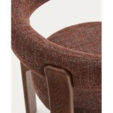 Kave Home Rjav jedilni stol iz masivnega jesena Granite – | Shoptok.si