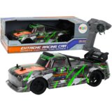  Auto na daljinsko upravljanje1:16 Drift Wheels - sivo/zeleni | Shoptok.si