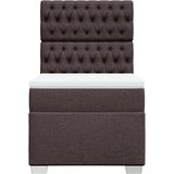  Krevet s oprugama i madracem tamnosmeđi 80x200 cm od tkanine | shoptok.hr