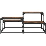  Stolić za kavu boja hrasta 87,5x87,5x40 cm konstruirano drvo | shoptok.hr