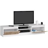 AKORD Tv Omarica, Bela/Hrast Sonoma, (5000331805) | Shoptok.si