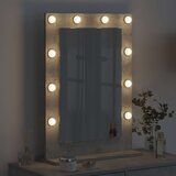  Ogledalo za Toalet Pravokutni Betonski sivi 70 x 50 x 18 cm | shoptok.hr