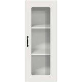vidaXL Stenska kuhinjska omarica Bela 40 x 31 x 100 cm Konstruiran les | Shoptok.si