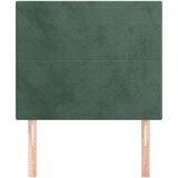  Posteljno vzglavje 2 kosa temno zeleno 80x5x78/88 cm žamet, (20952491) | Shoptok.si
