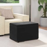  Stolica Crna 61 x 41 x 40 cm Svileni i Fino Radeći Drvo | Eponuda.ba