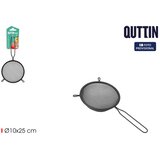  Cjediljka Quttin Crna Metal Ø 10 cm (24 kom.) | shoptok.hr