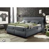 Novel POSTELJA BOXSPRING 180 cm x 200 cm , tekstil, leseni material antracit | Shoptok.si