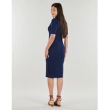Polo Ralph Lauren VAZAREL-ELBOW SLEEVE-DAY DRESS Tamno plava | shoptok.hr