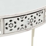  Stranska mizica v francoskem stilu iz kovine 82x39x76 cm | Shoptok.si