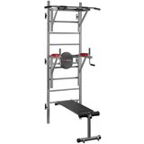 TimeBreak Fitnes ljestve s klupom i 2 vratila za zgibove i dip vježbe | shoptok.hr