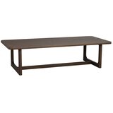Rowico Stolić za kavu s pločom stola u dekoru hrasta u tamnoj prirodnoj boji 70x160 cm Driscoll – Cijene