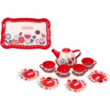 Dječji set za kavu ili čaj Kettle Tray 15u1 - crveni | shoptok.hr