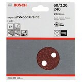 Bosch Brusni list C430, pakovanje od 6 komada , 125 mm, 60 120 240 ( 2608605112 ) Cene