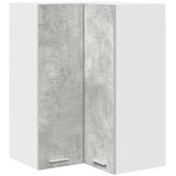 Viseći ormarić s pohranom Beton siva i bijela 57 x 57 x 80 cm | Eponuda.ba