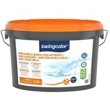 SWINGCOLOR Stenska barva (Snežno bela, Mat, 2,5 l, Primerno za alergike) Cene